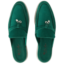 Loro Piana Women's Babouche Charms Walk Loafers