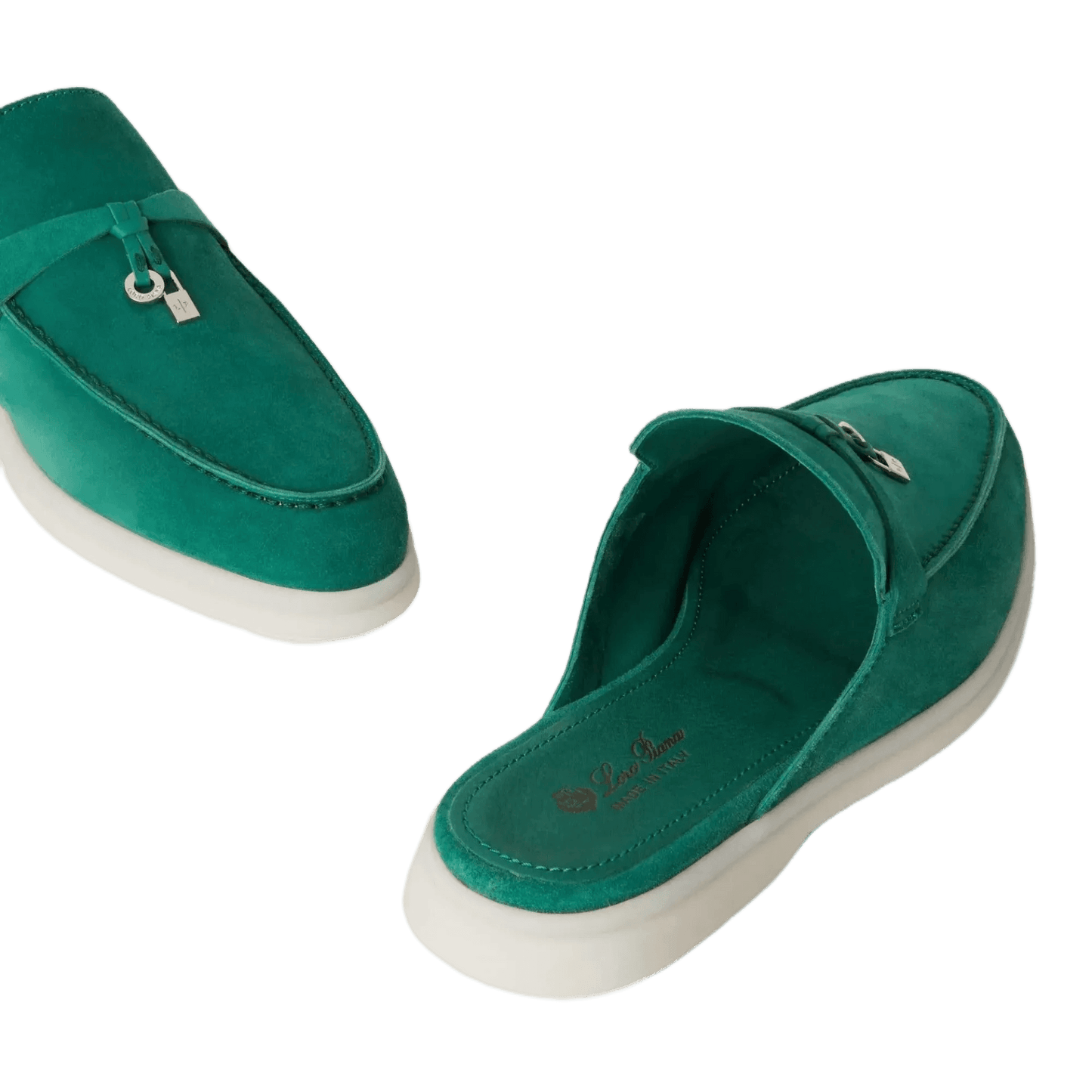 Loro Piana Women's Babouche Charms Walk Loafers