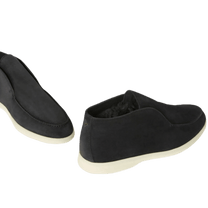 <tc>Loro Piana</tc> Botas Chukka de paseo abiertas para hombre (gamuza con piel de castor)