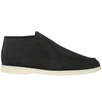<tc>Loro Piana</tc> Botas Chukka de paseo abiertas para hombre (gamuza con piel de castor)