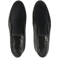 <tc>Loro Piana</tc> Botas Chukka de paseo abiertas para hombre (gamuza con piel de castor)