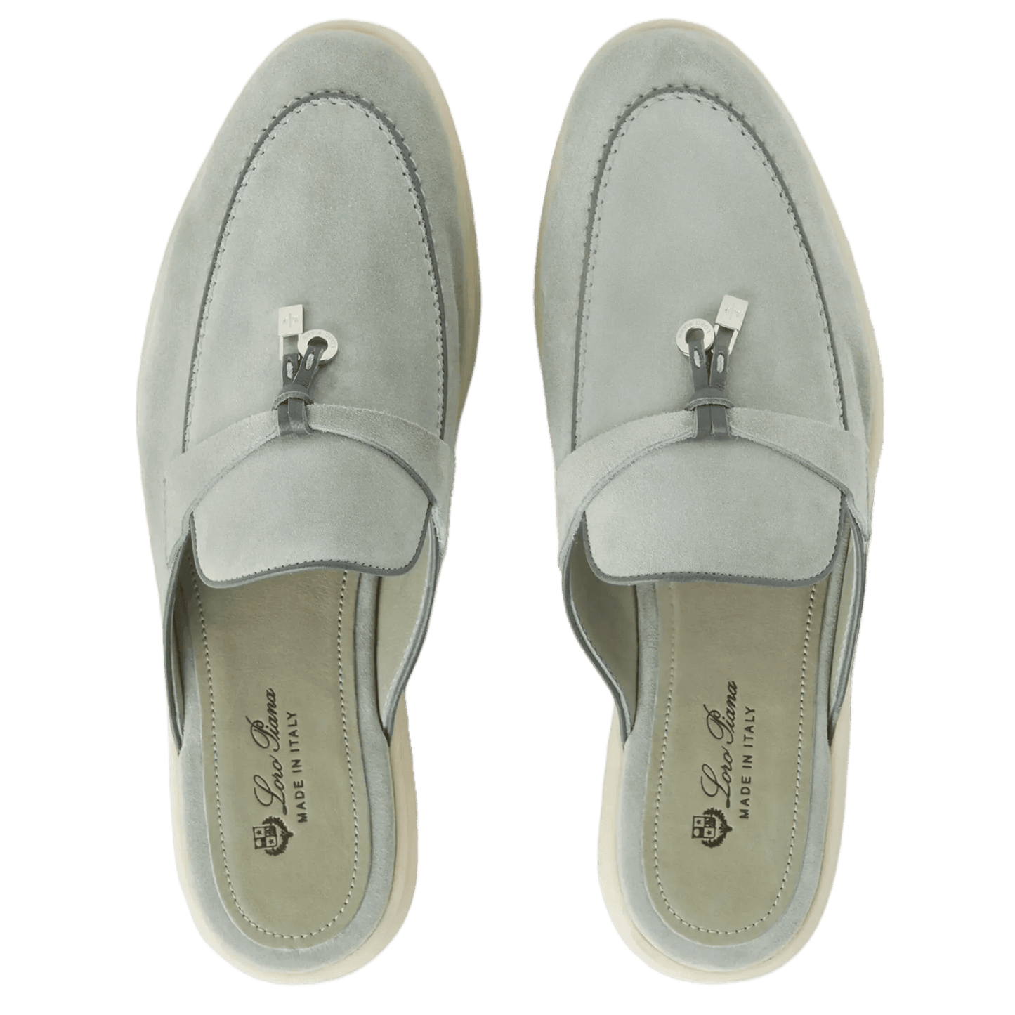 <tc>Loro Piana</tc> Mocassins Babouche Charms Walk pour femmes
