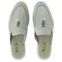 <tc>Loro Piana</tc> Mocassins Babouche Charms Walk pour femmes