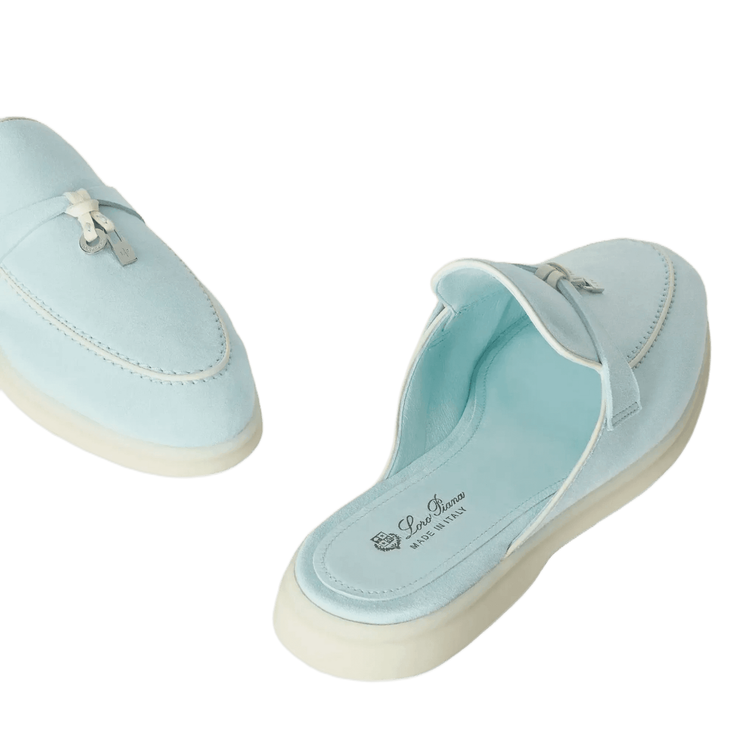 <tc>Loro Piana</tc> Mocassins Babouche Charms Walk pour femmes