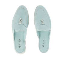 <tc>Loro Piana</tc> Mocassins Babouche Charms Walk pour femmes