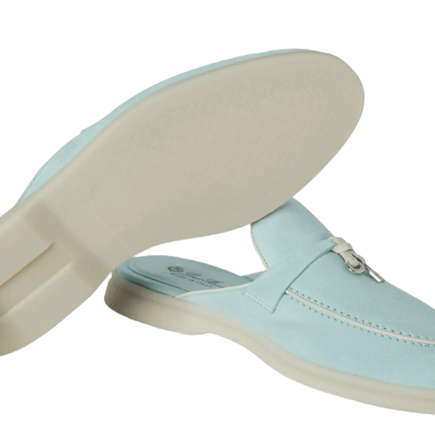 <tc>Loro Piana</tc> Mocassins Babouche Charms Walk pour femmes