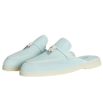 <tc>Loro Piana</tc> Mocassins Babouche Charms Walk pour femmes