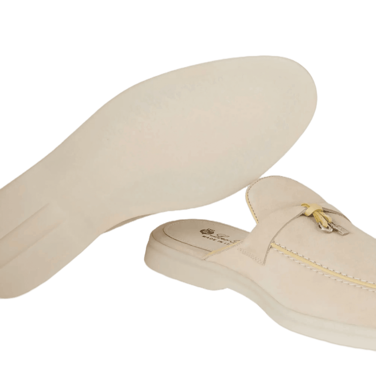 <tc>Loro Piana</tc> Mocassins Babouche Charms Walk pour femmes