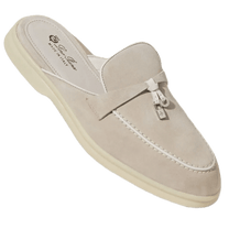 <tc>Loro Piana</tc> Mocassins Babouche Charms Walk pour femmes