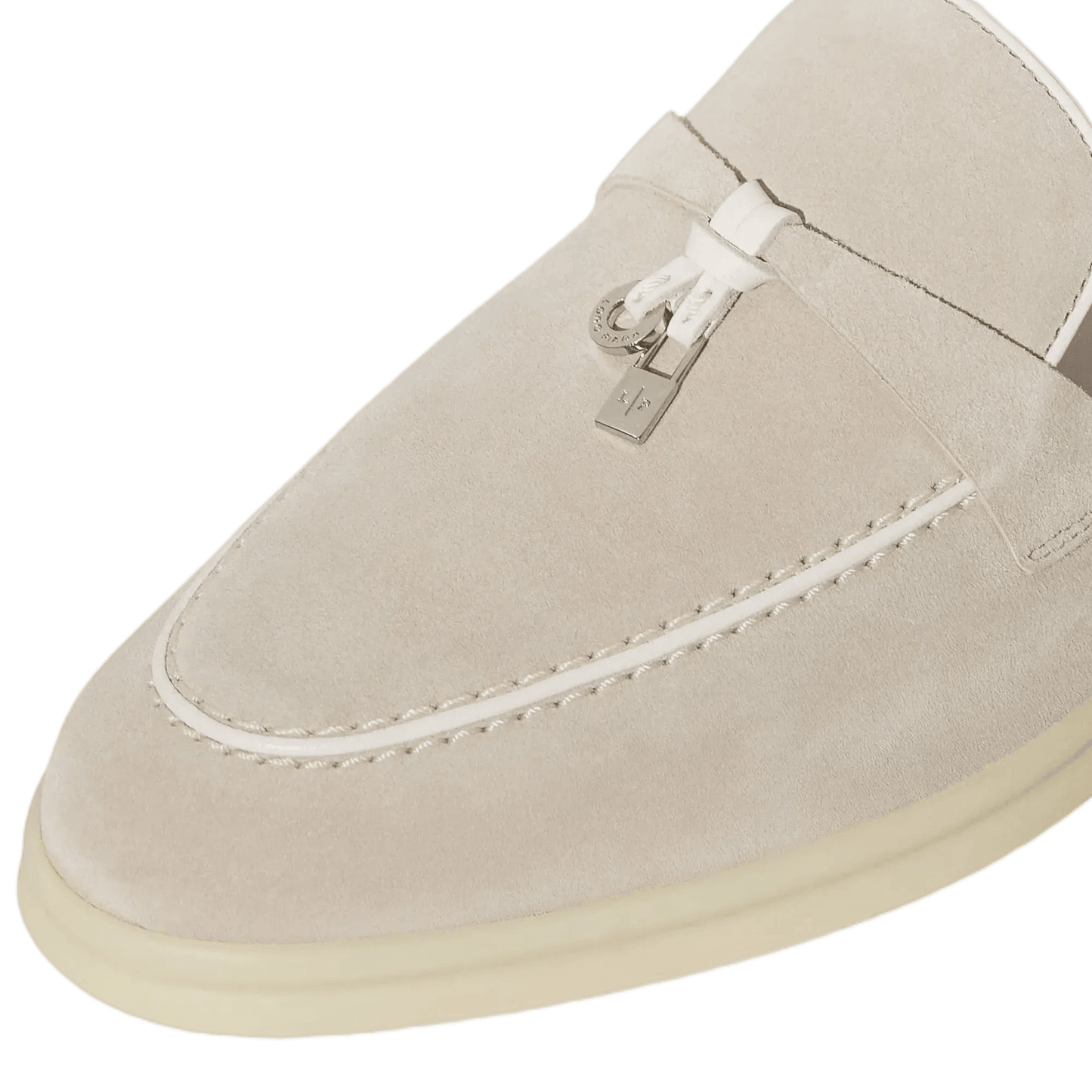 <tc>Loro Piana</tc> Mocassins Babouche Charms Walk pour femmes