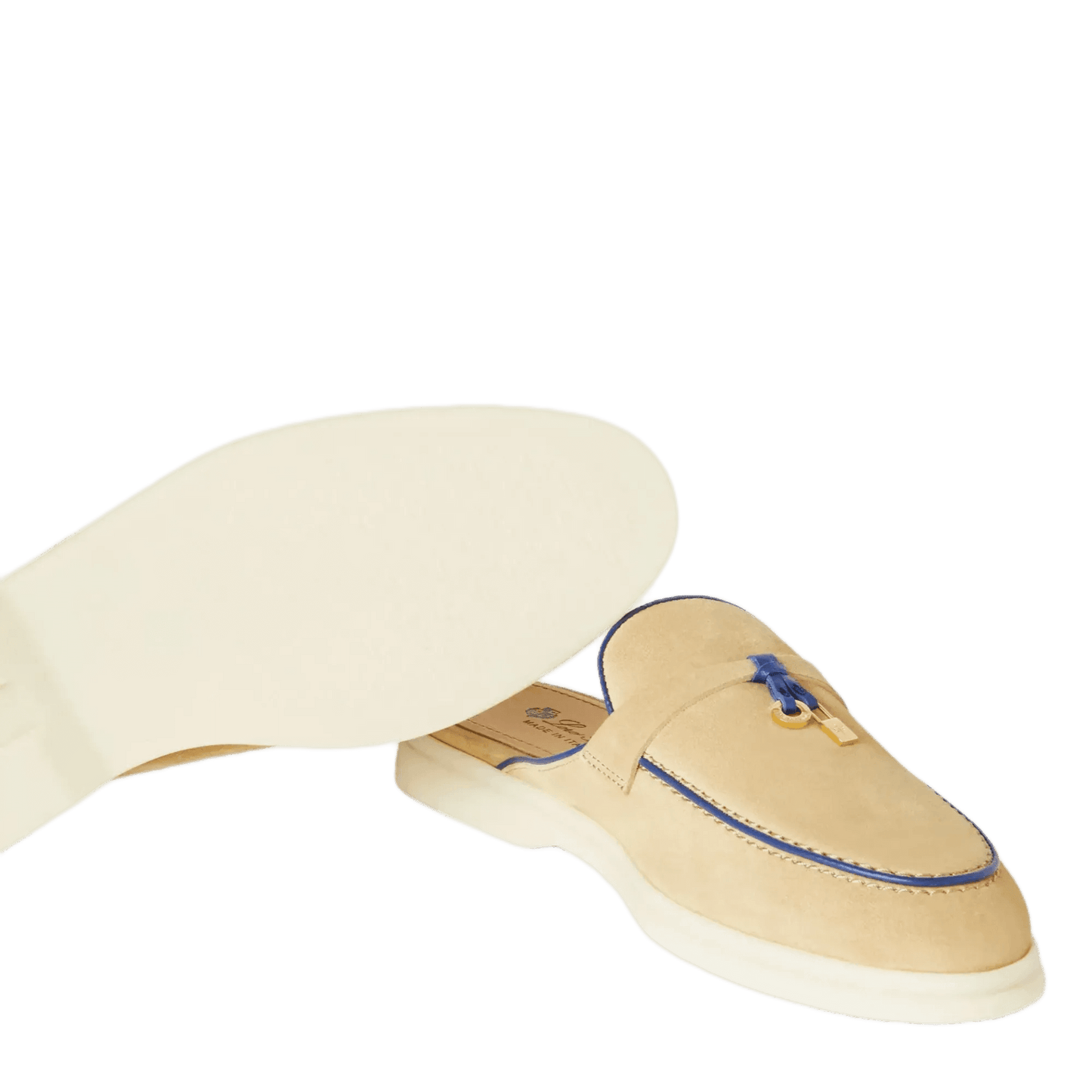 <tc>Loro Piana</tc> Mocassins Babouche Charms Walk pour femmes