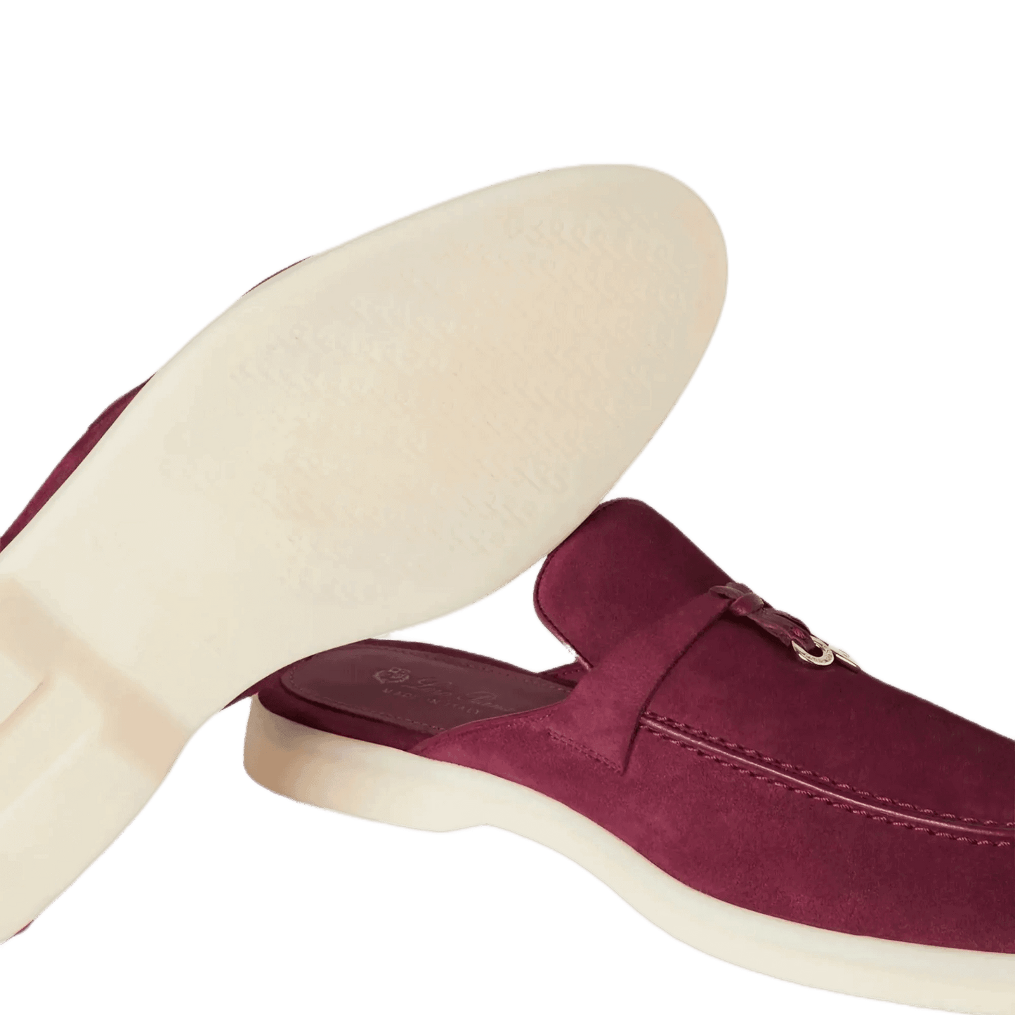 <tc>Loro Piana</tc> Mocassins Babouche Charms Walk pour femmes