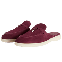 <tc>Loro Piana</tc> Mocassins Babouche Charms Walk pour femmes
