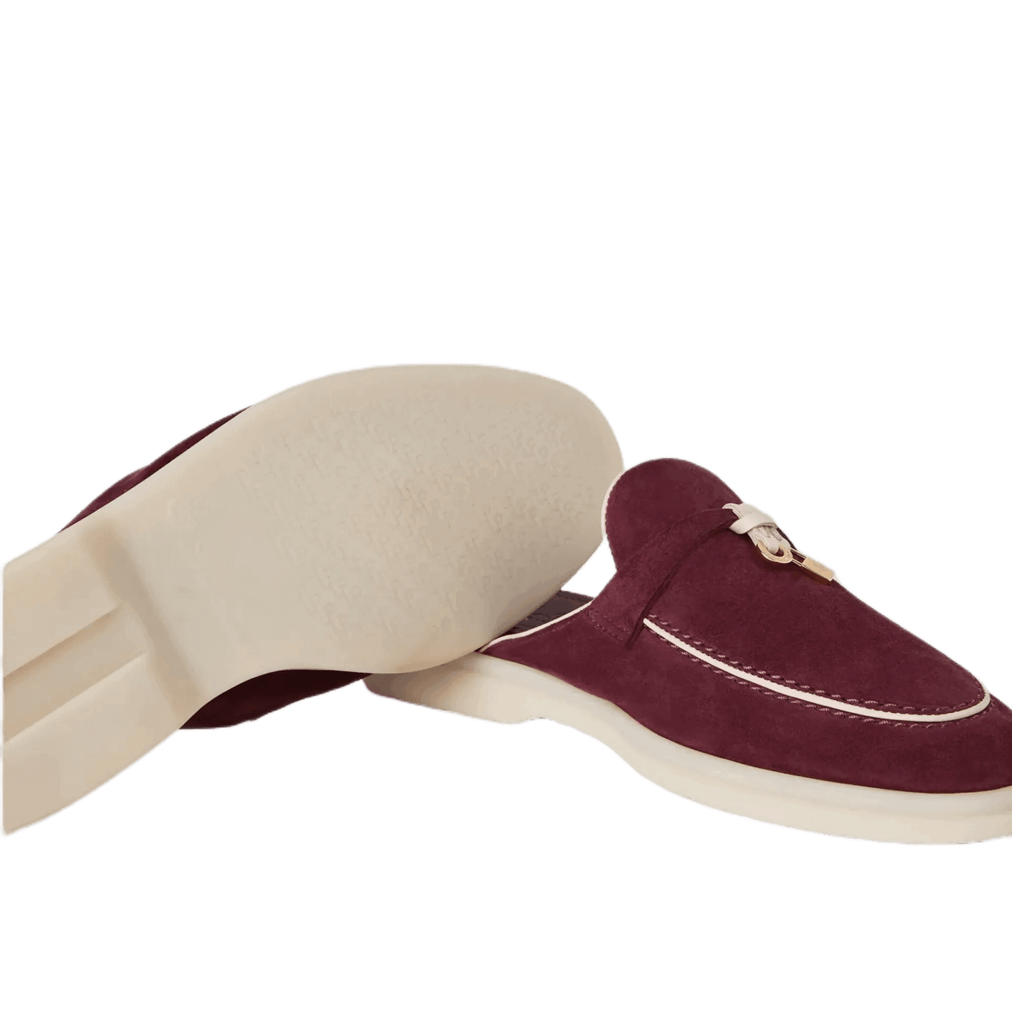 <tc>Loro Piana</tc> Mocassins Babouche Charms Walk pour femmes