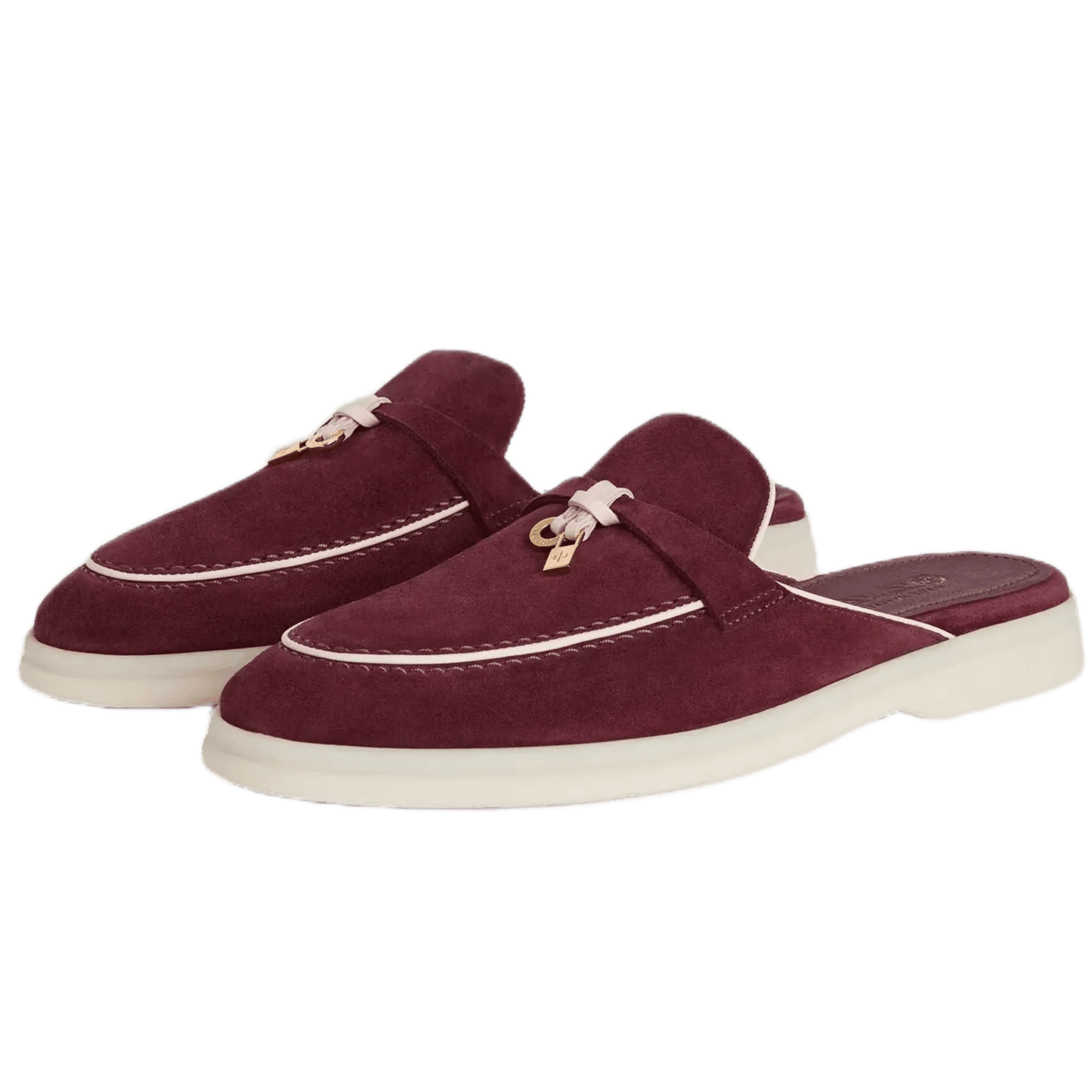 <tc>Loro Piana</tc> Mocassins Babouche Charms Walk pour femmes