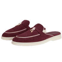<tc>Loro Piana</tc> Mocassins Babouche Charms Walk pour femmes