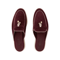 <tc>Loro Piana</tc> Mocassins Babouche Charms Walk pour femmes