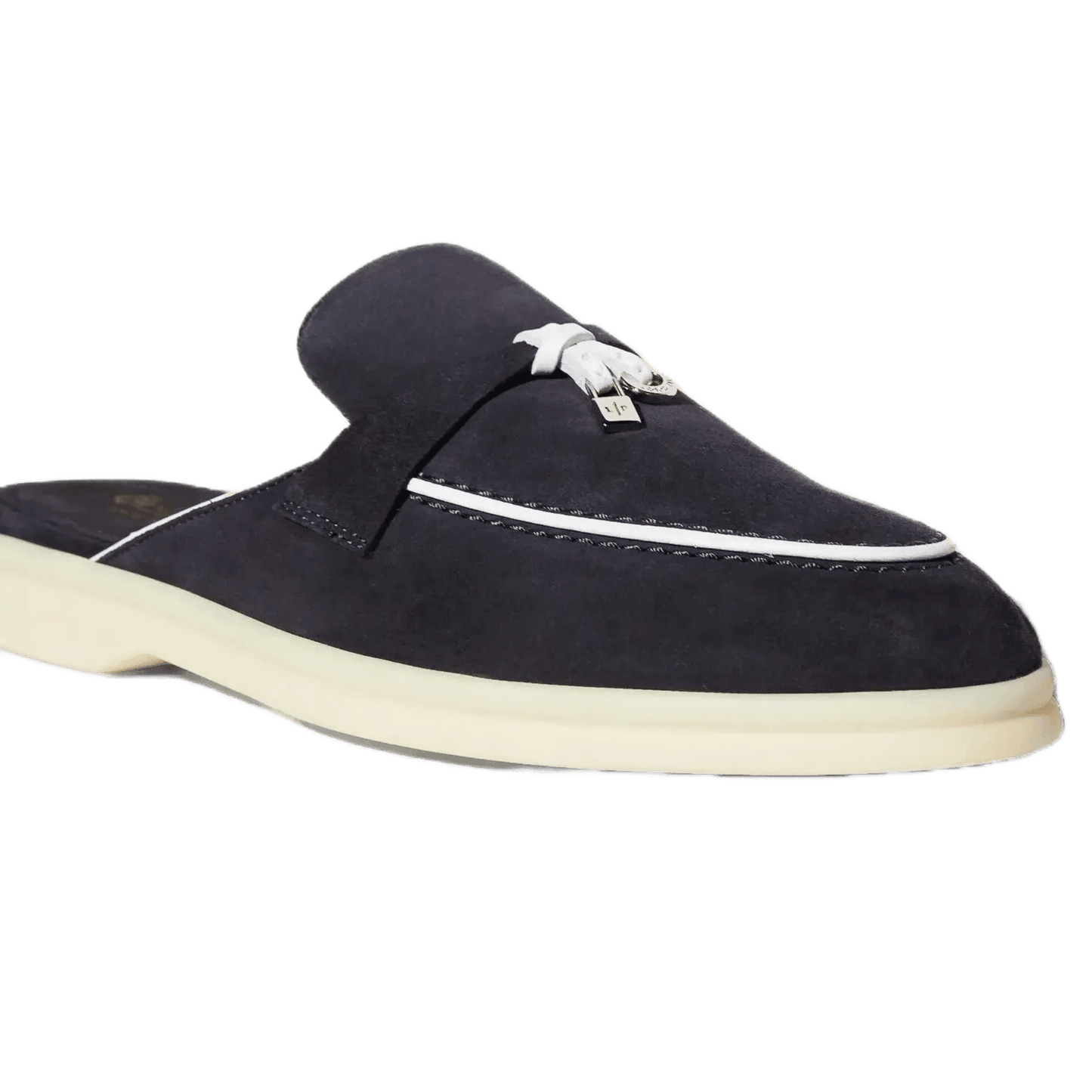 <tc>Loro Piana</tc> Mocassins Babouche Charms Walk pour femmes