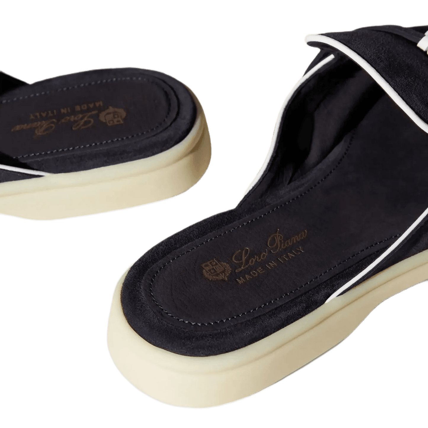 <tc>Loro Piana</tc> Mocassins Babouche Charms Walk pour femmes