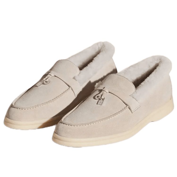 Loro Piana Women's Summer Charms Walk Loafers (Suede with