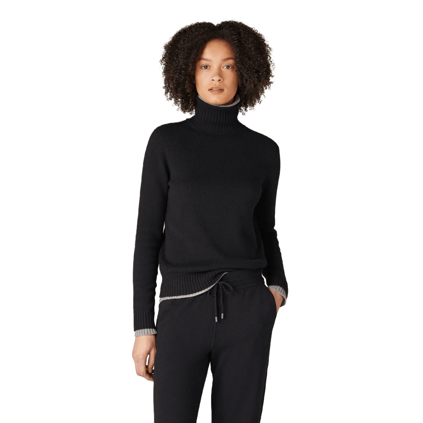 <tc>Loro Piana</tc> Parksville 女士高領衫