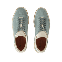 <tc>Loro Piana</tc> Baskets de tennis pour femme (cuir velours fendu)