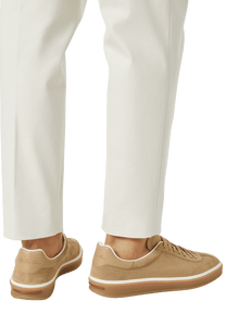 <tc>Loro Piana</tc> รองเท้าผ้าใบเทนนิสวอล์คสำหรับผู้ชาย (หนังกลับแบบผ่าหน้า)
