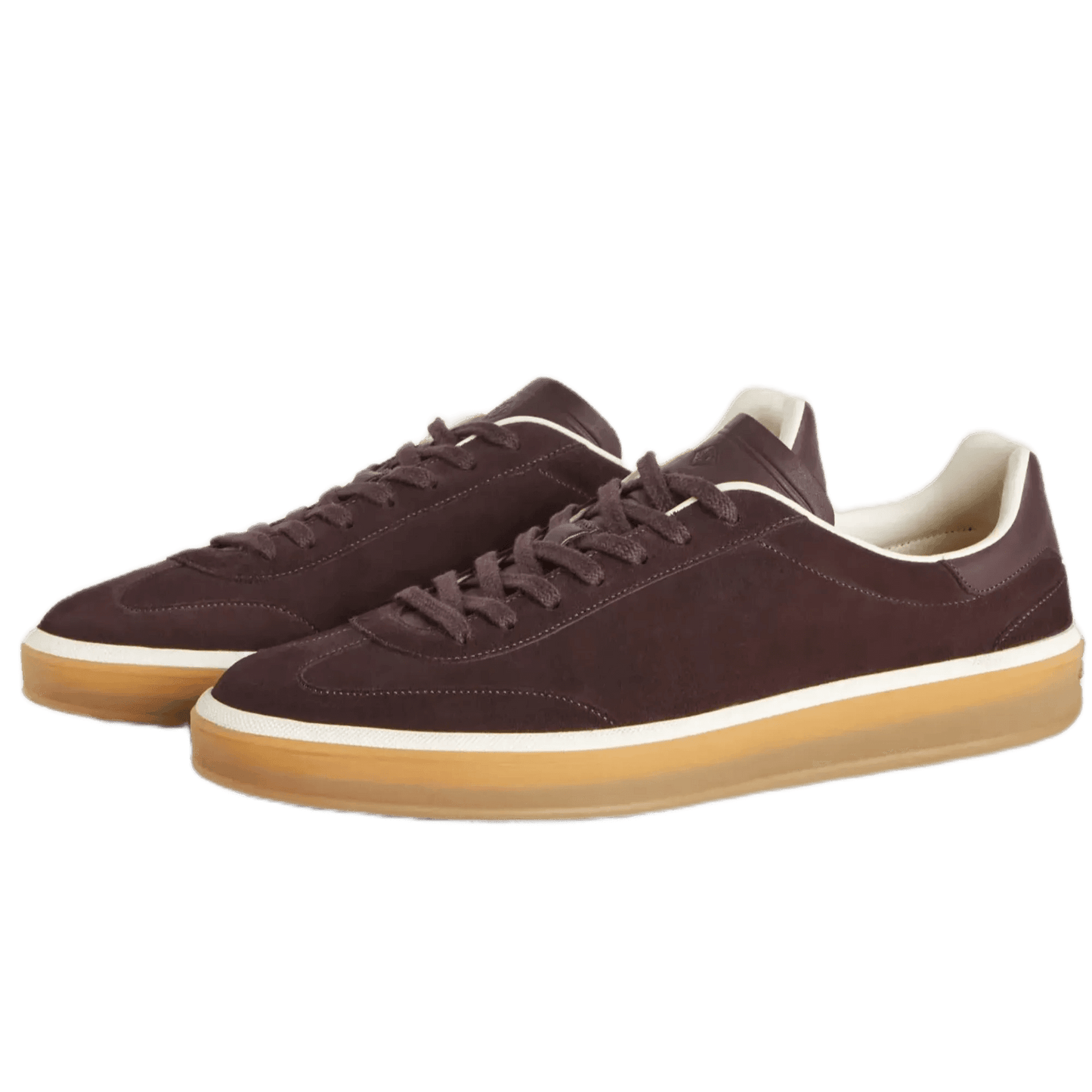 <tc>Loro Piana</tc> Baskets de tennis pour femme (cuir velours fendu)