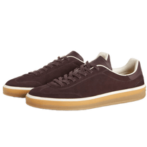 <tc>Loro Piana</tc> Baskets de tennis pour femme (cuir velours fendu)