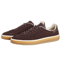Loro Piana Men’s Tennis Walk Sneakers (Suede Calf Split)