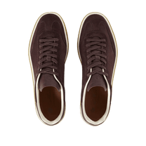 Loro Piana Men’s Tennis Walk Sneakers (Suede Calf Split)