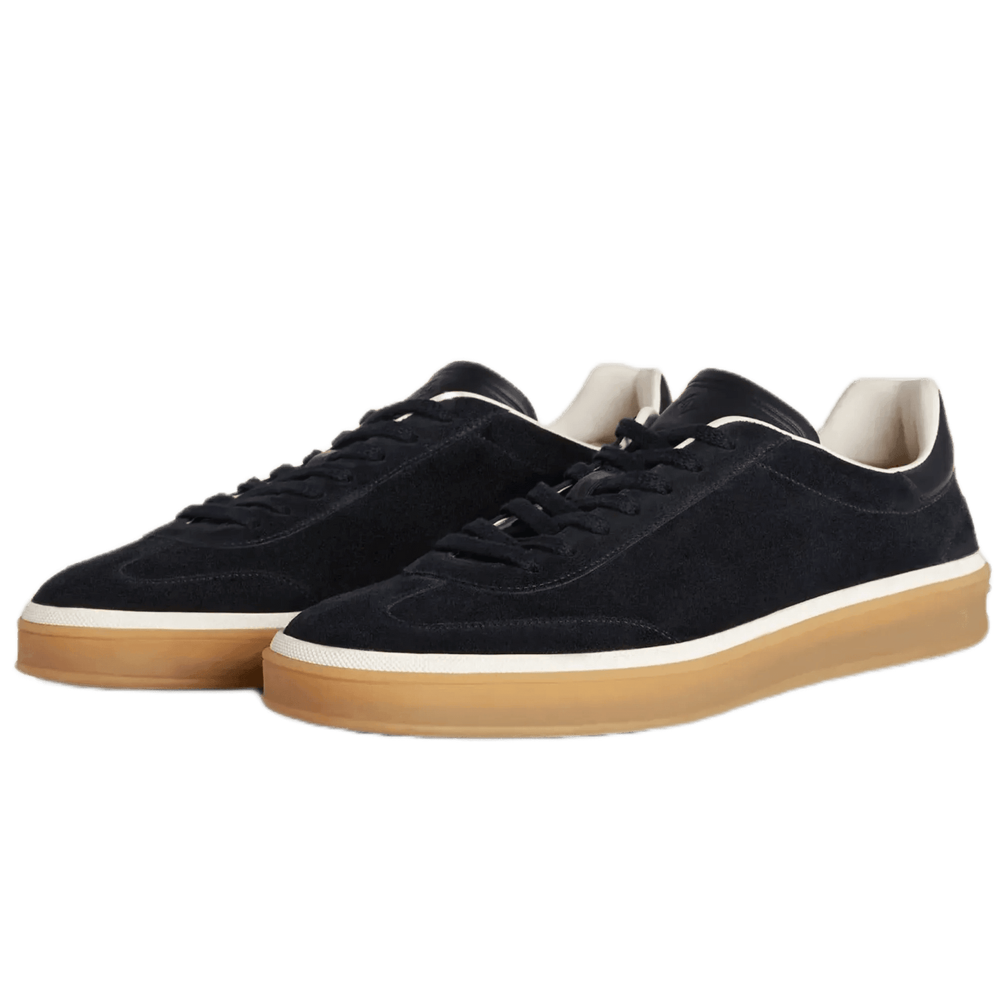 <tc>Loro Piana</tc> Baskets de tennis pour femme (cuir velours fendu)