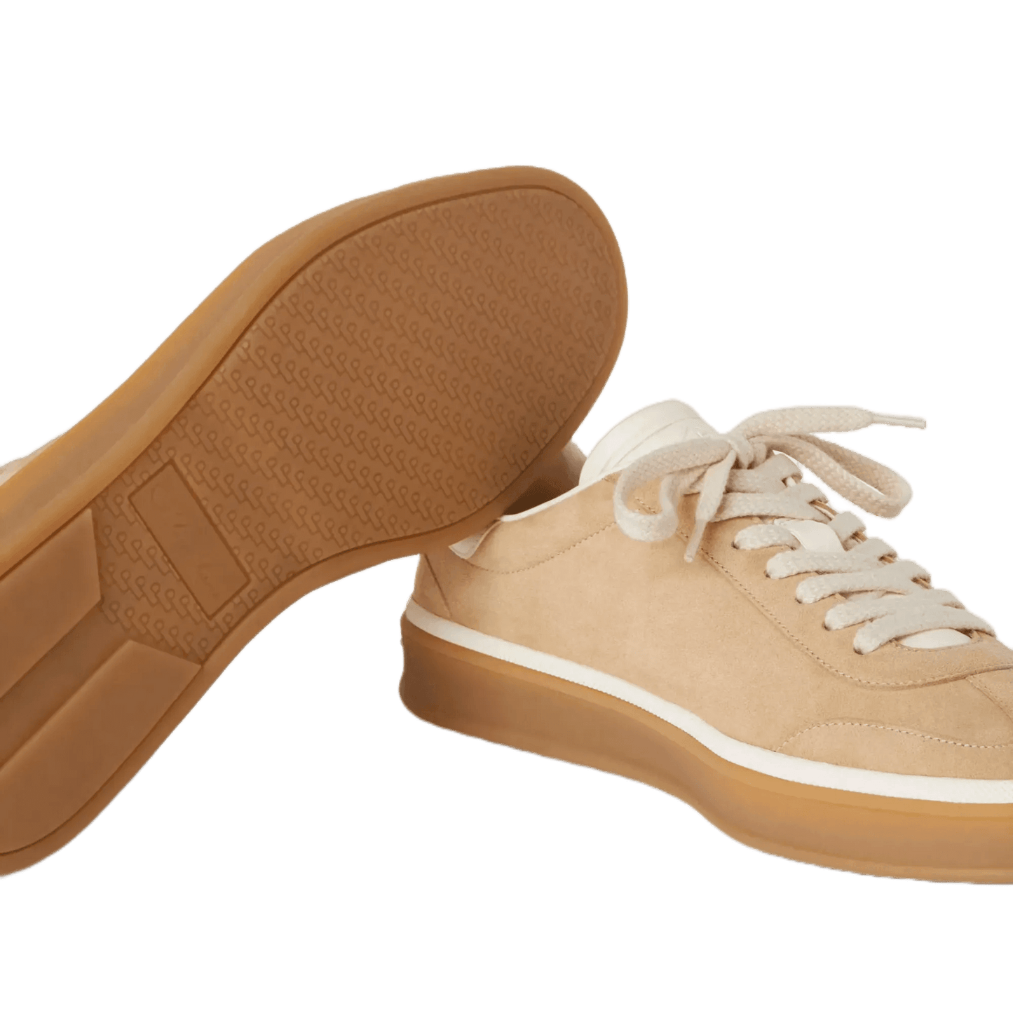 <tc>Loro Piana</tc> Baskets de tennis pour femme (cuir velours fendu)