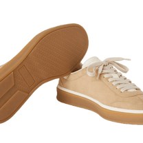 <tc>Loro Piana</tc> Baskets de tennis pour femme (cuir velours fendu)