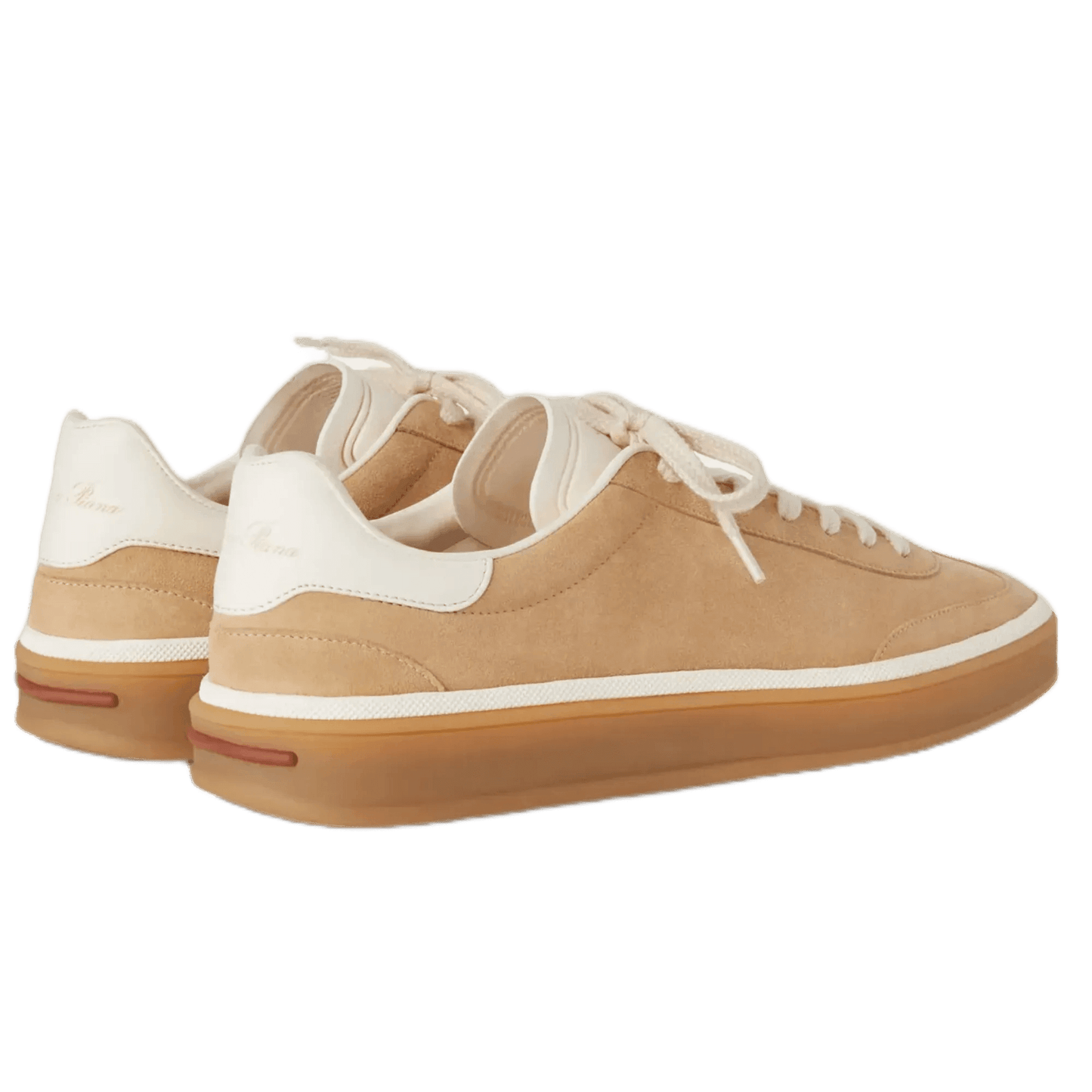 <tc>Loro Piana</tc> Baskets de tennis pour femme (cuir velours fendu)