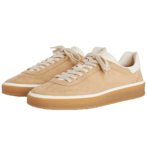 <tc>Loro Piana</tc> Baskets de tennis pour femme (cuir velours fendu)