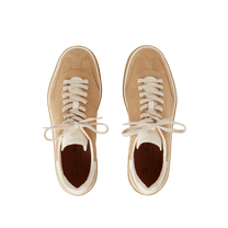 <tc>Loro Piana</tc> Baskets de tennis pour femme (cuir velours fendu)