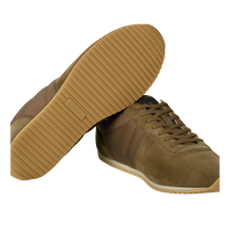 Loro Piana Men's Fast Walk Sneakers in Autunno/Planet, Gum Rubber Sole View