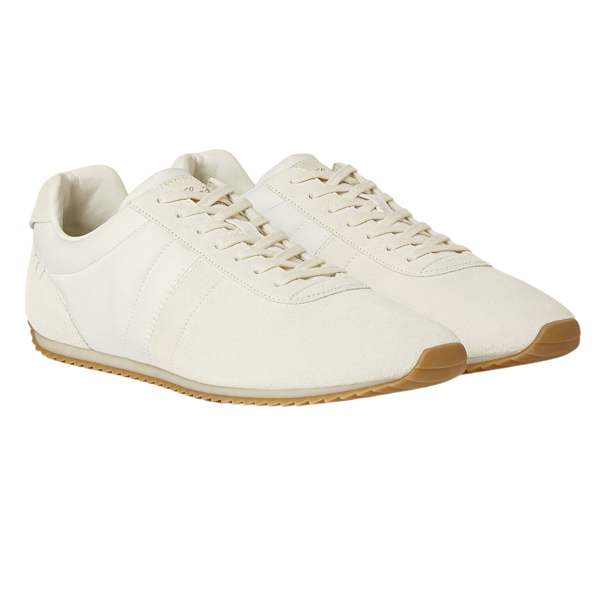 Loro Piana Men's Fast Walk Sneakers in White, Product View