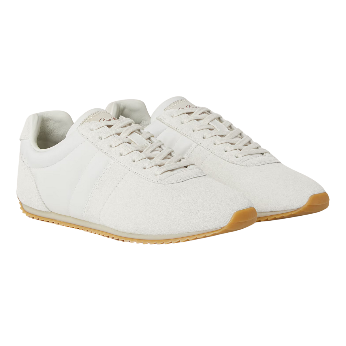 Loro Piana Women's Fast Walk Sneakers in White, Product View
