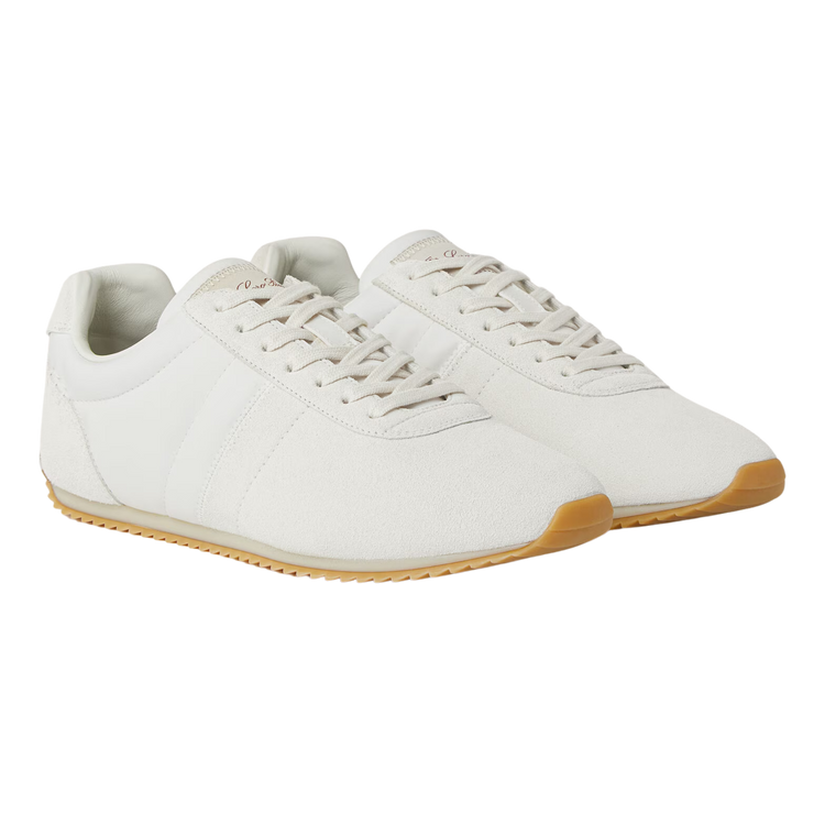 Loro Piana Women's Fast Walk Sneakers in White, Product View

