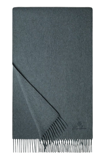 Loro Piana Grande Unita Cashmere Scarf in Jagged Ice Melange, Product View