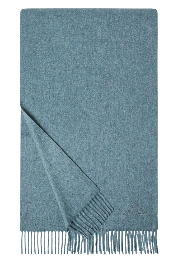 Loro Piana Grande Unita Cashmere Scarf in Mashu Lake Melange, Product View