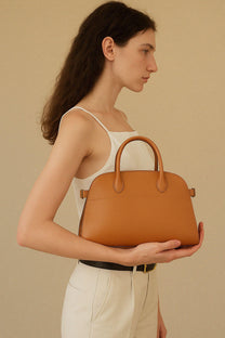 <tc>The Row</tc> Bolso Margaux 10 suave de piel