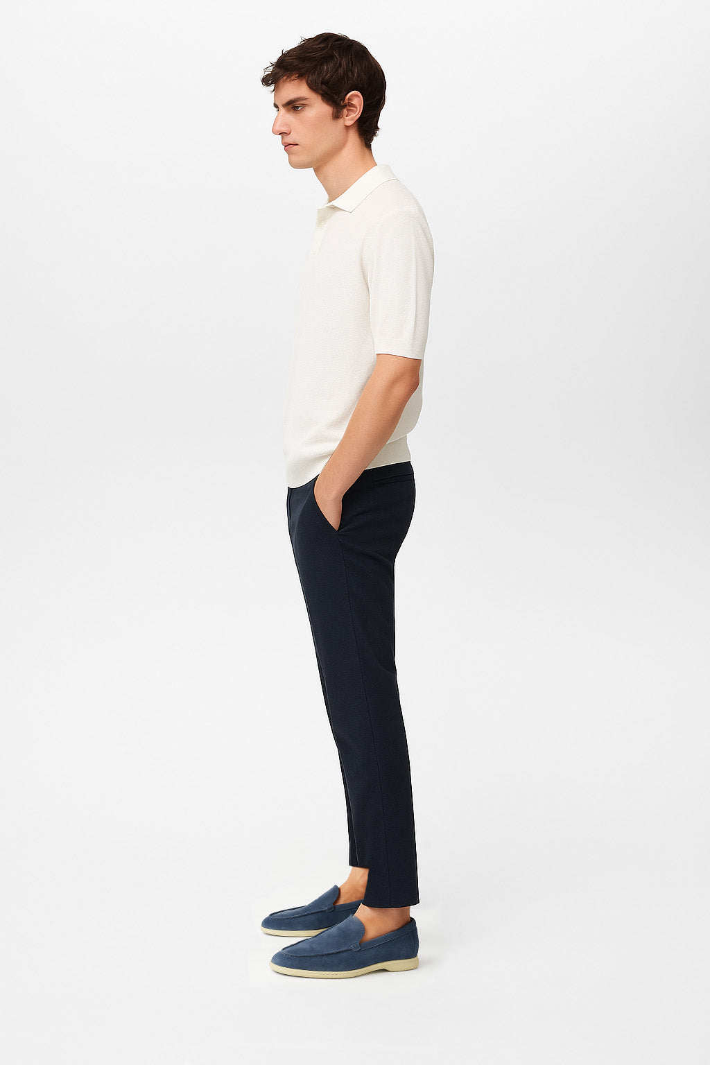 <tc>Loro Piana</tc> حذاء لوفرز صيفي للرجال
