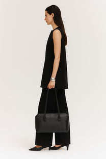 <tc>The Row</tc> Sac Terrasse en cuir