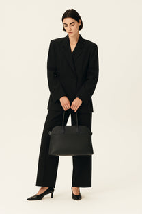 <tc>The Row</tc> Bolso Margaux 12 suave de piel