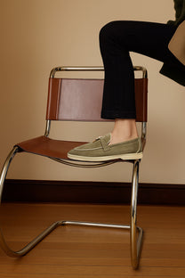 <tc>Loro Piana</tc> 女士夏季 Charms Walk 乐福鞋（绒面革）