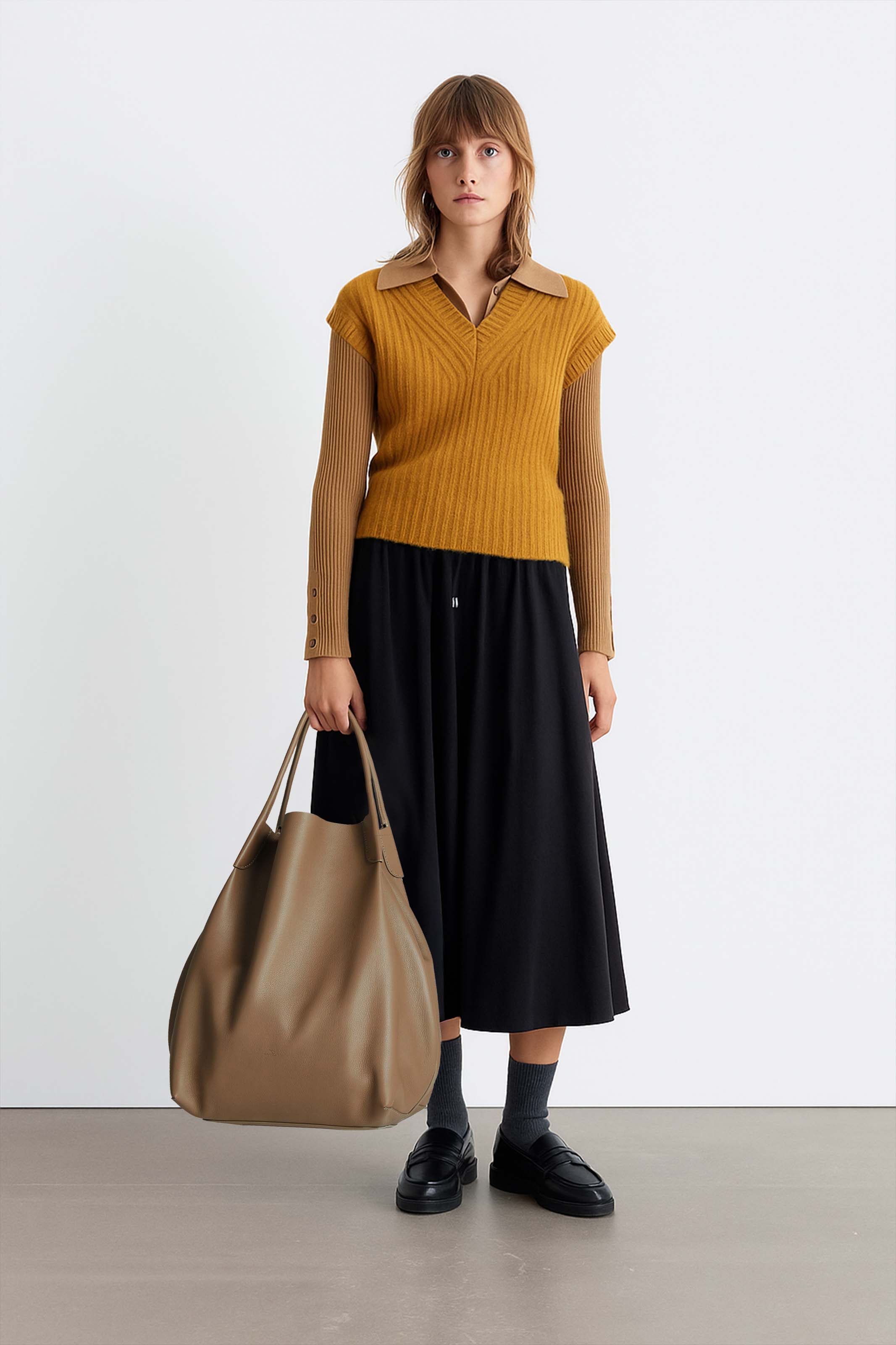 BERRETTA TUBAHIRO バオLサイズ Loro Piana Women's Extra Large Bale Hobo bag – Kinship JP