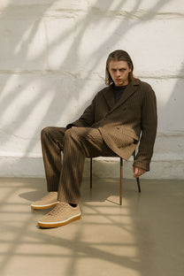 <tc>Loro Piana</tc> 男士 Tennis Walk 运动鞋（绒面小牛皮）